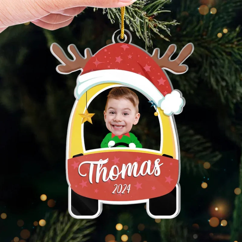 Custom Photo Tiny Blessings Make For A Magical Christmas - Family Personalized Custom Ornament - Acrylic Custom Shaped - Christmas Gift For Baby Kids, Newborn Baby