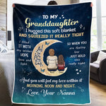 You Will Feel My Love - Family Personalized Custom Blanket - Christmas Gift For Mom, Daughter