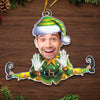 Custom Photo Cheer To Your Tree - Family Personalized Custom Ornament - Acrylic Custom Shaped - Christmas Gift For Family Members