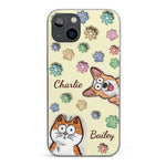 My Pet’s Happiness Is My Daily Mission - Dog & Cat Personalized Custom 3D Inflated Effect Printed Clear Phone Case - Gift For Pet Owners, Pet Lovers