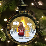 A Light To Honor The Beautiful Memories - Memorial Personalized Custom Candlelight Lantern Ornament - Sympathy Gift, Christmas Gift For Pet Owners, Pet Lovers