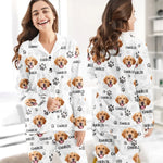 Custom Name Golden Retriever Christmas Gifts for Dog Lovers - Personalized Pajamas