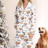 Custom Photo My Best Friend Has Four Paws - Dog & Cat Personalized Custom Pajamas - Christmas Gift For Pet Owners, Pet Lovers