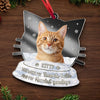 Custom Photo You Were Our Favorite Hello - Memorial Personalized Custom Mirrored Acrylic Ornament - Sympathy Gift, Christmas Gift For Pet Owners, Pet Lovers