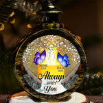 Custom Memorial Butterfly Remembrance Gifts - Personalized Candlelight Lantern Ornament