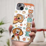 Custom Name Dog Mom Gifts - Personalized Phone Case