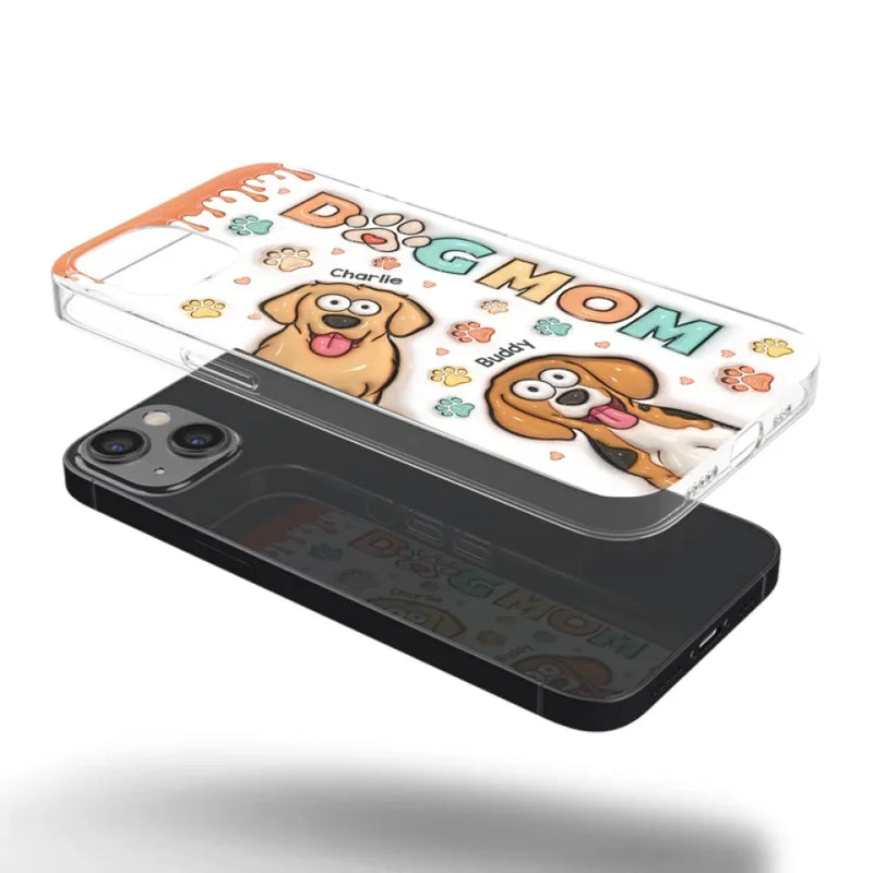 A Pet Is A Friend You Can Count On - Dog & Cat Personalized Custom 3D Inflated Effect Printed Clear Phone Case - Gift For Pet Owners, Pet Lovers