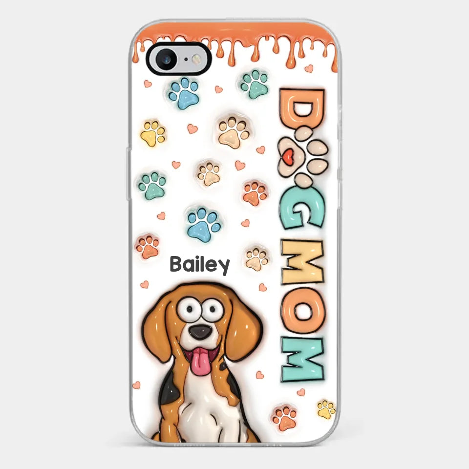A Pet Is A Friend You Can Count On - Dog & Cat Personalized Custom 3D Inflated Effect Printed Clear Phone Case - Gift For Pet Owners, Pet Lovers