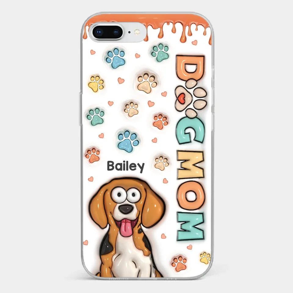 A Pet Is A Friend You Can Count On - Dog & Cat Personalized Custom 3D Inflated Effect Printed Clear Phone Case - Gift For Pet Owners, Pet Lovers