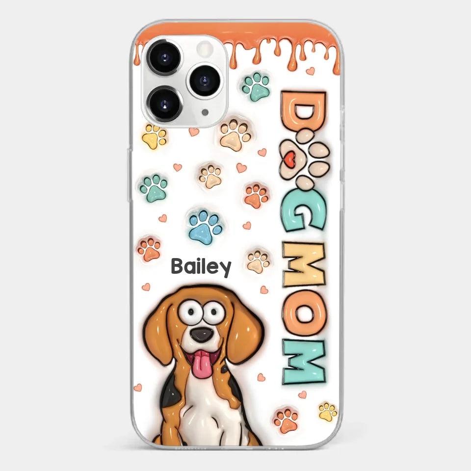 A Pet Is A Friend You Can Count On - Dog & Cat Personalized Custom 3D Inflated Effect Printed Clear Phone Case - Gift For Pet Owners, Pet Lovers