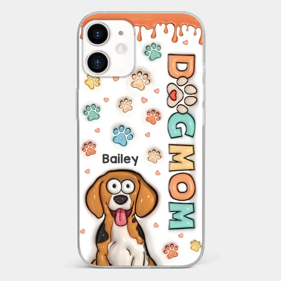 A Pet Is A Friend You Can Count On - Dog & Cat Personalized Custom 3D Inflated Effect Printed Clear Phone Case - Gift For Pet Owners, Pet Lovers