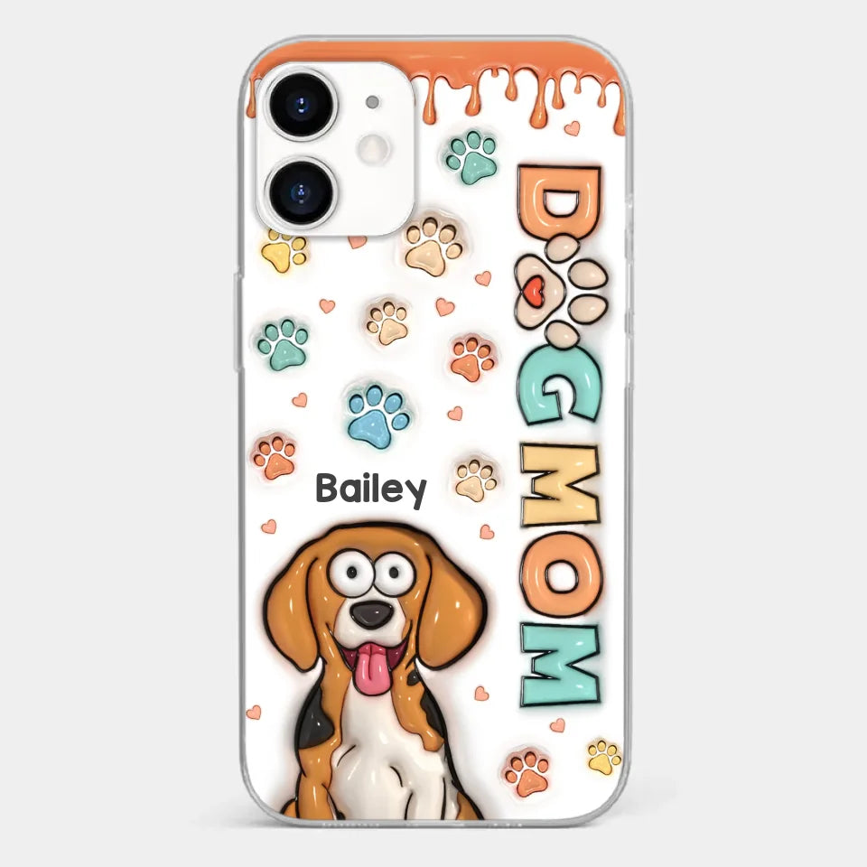 A Pet Is A Friend You Can Count On - Dog & Cat Personalized Custom 3D Inflated Effect Printed Clear Phone Case - Gift For Pet Owners, Pet Lovers