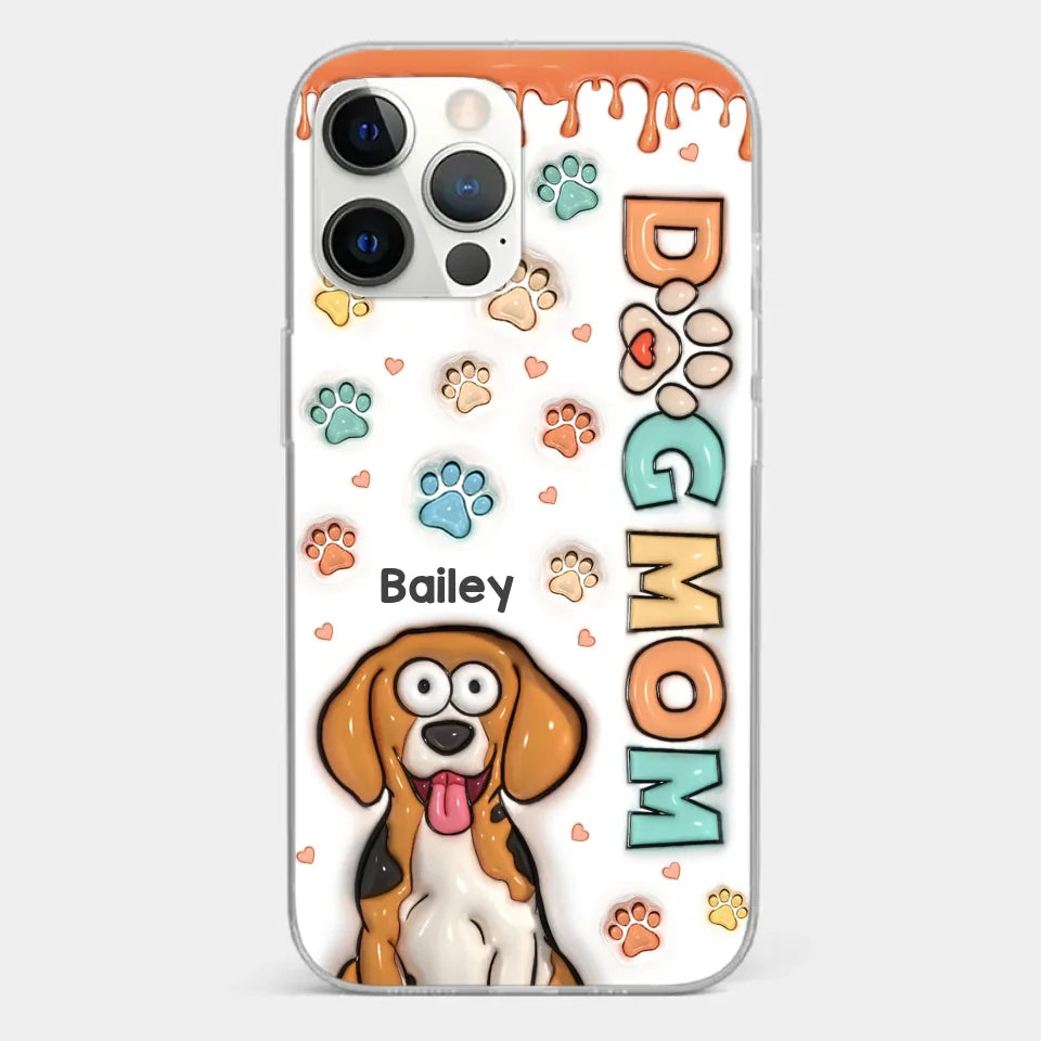 A Pet Is A Friend You Can Count On - Dog & Cat Personalized Custom 3D Inflated Effect Printed Clear Phone Case - Gift For Pet Owners, Pet Lovers