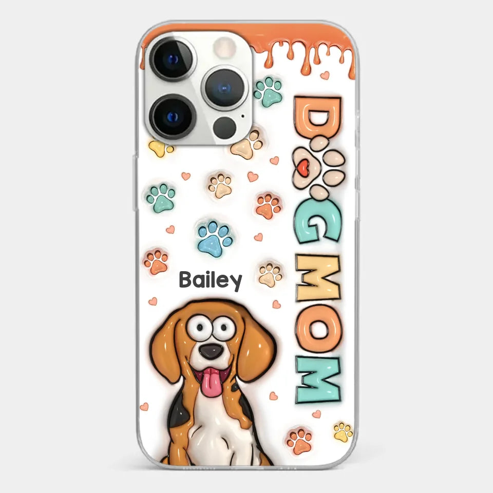 A Pet Is A Friend You Can Count On - Dog & Cat Personalized Custom 3D Inflated Effect Printed Clear Phone Case - Gift For Pet Owners, Pet Lovers