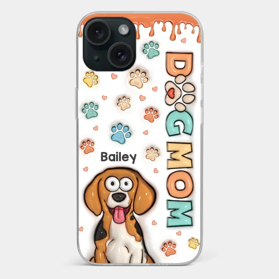 A Pet Is A Friend You Can Count On - Dog & Cat Personalized Custom 3D Inflated Effect Printed Clear Phone Case - Gift For Pet Owners, Pet Lovers