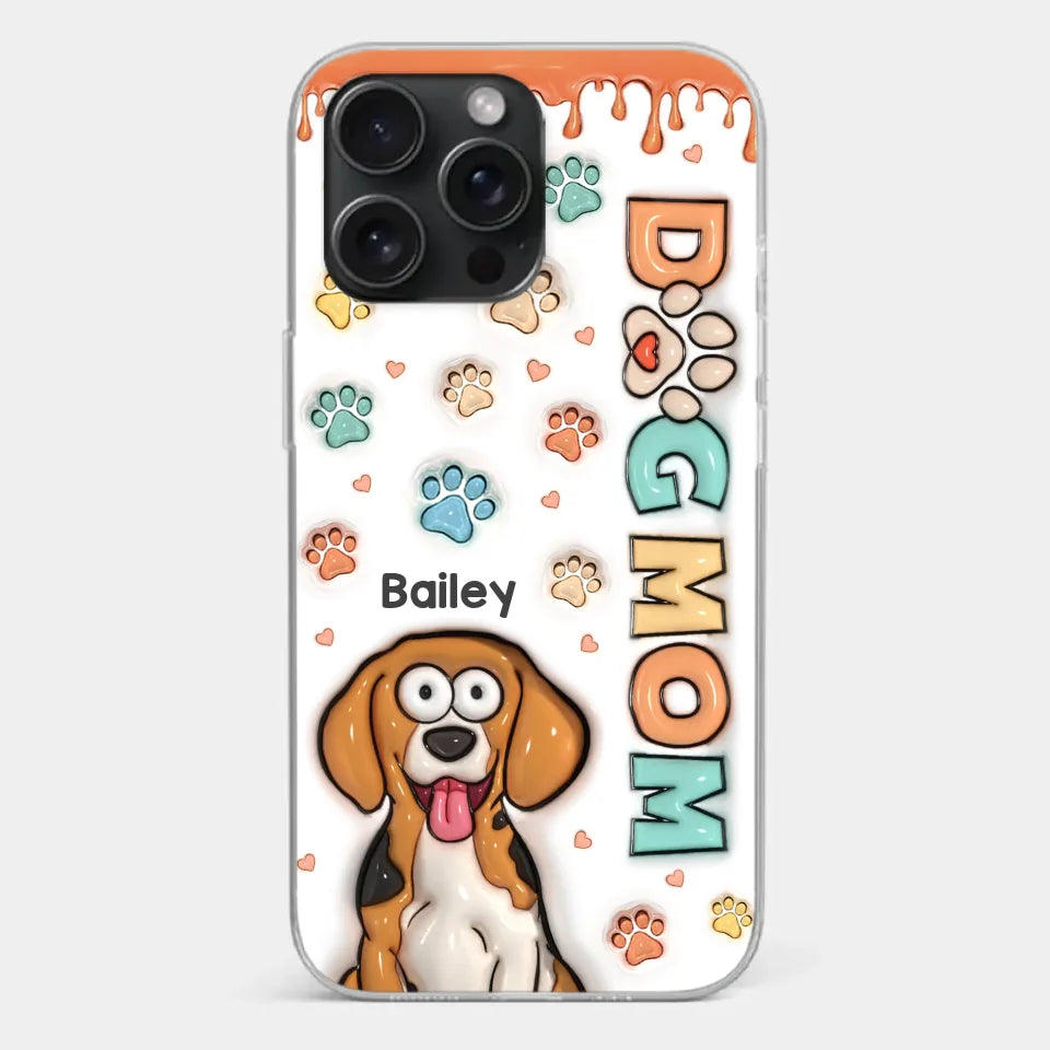 A Pet Is A Friend You Can Count On - Dog & Cat Personalized Custom 3D Inflated Effect Printed Clear Phone Case - Gift For Pet Owners, Pet Lovers