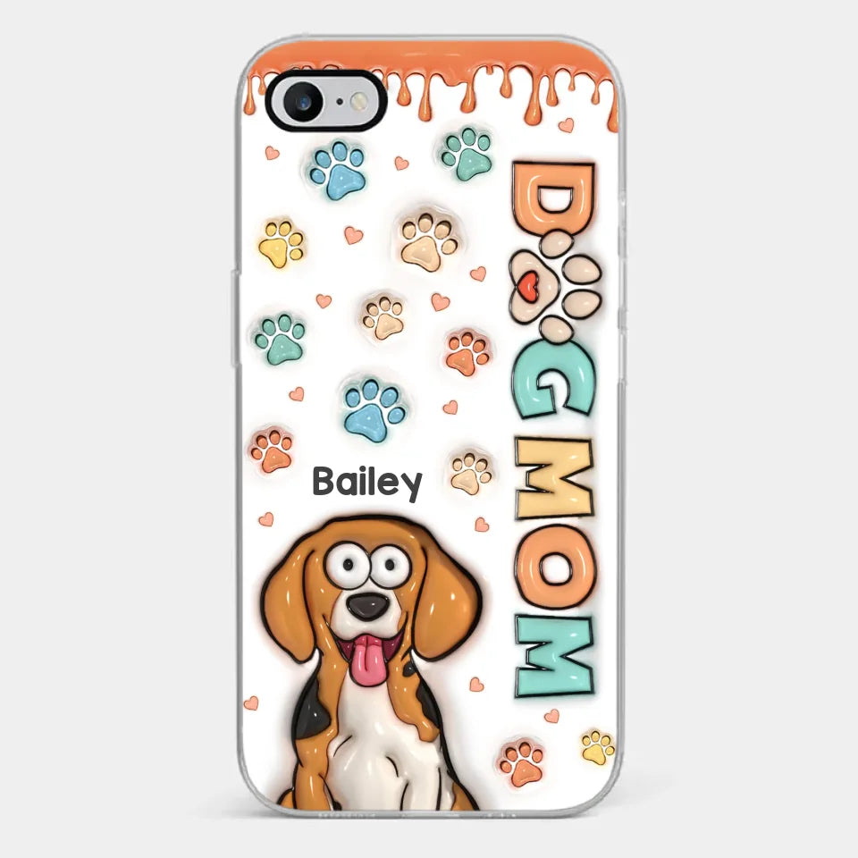 A Pet Is A Friend You Can Count On - Dog & Cat Personalized Custom 3D Inflated Effect Printed Clear Phone Case - Gift For Pet Owners, Pet Lovers