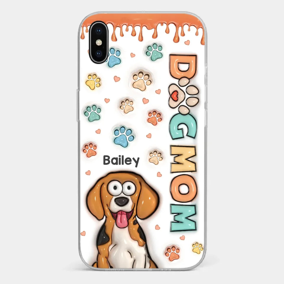 A Pet Is A Friend You Can Count On - Dog & Cat Personalized Custom 3D Inflated Effect Printed Clear Phone Case - Gift For Pet Owners, Pet Lovers