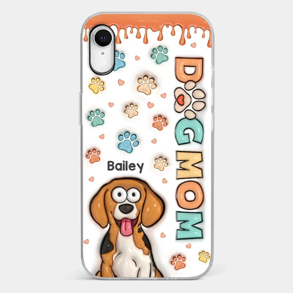 A Pet Is A Friend You Can Count On - Dog & Cat Personalized Custom 3D Inflated Effect Printed Clear Phone Case - Gift For Pet Owners, Pet Lovers