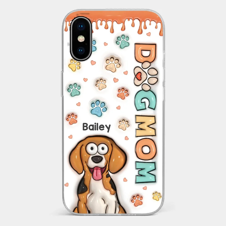 A Pet Is A Friend You Can Count On - Dog & Cat Personalized Custom 3D Inflated Effect Printed Clear Phone Case - Gift For Pet Owners, Pet Lovers