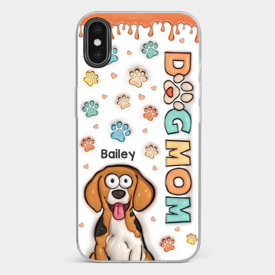 A Pet Is A Friend You Can Count On - Dog & Cat Personalized Custom 3D Inflated Effect Printed Clear Phone Case - Gift For Pet Owners, Pet Lovers