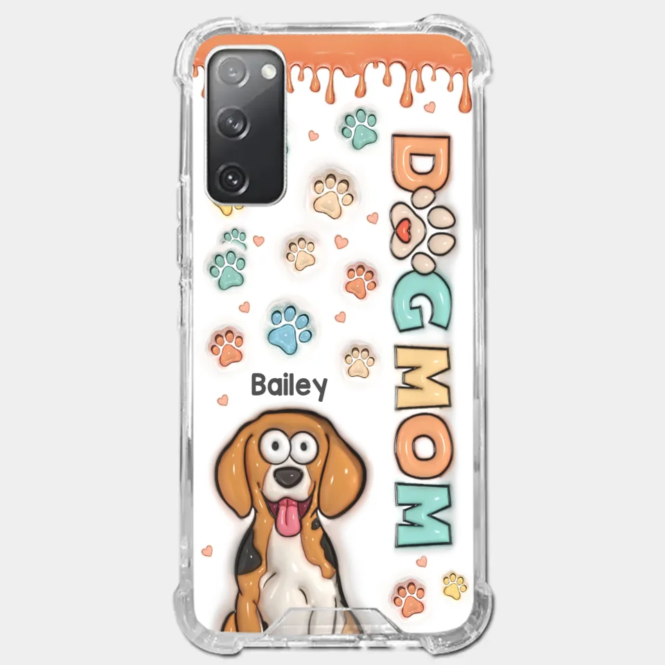 A Pet Is A Friend You Can Count On - Dog & Cat Personalized Custom 3D Inflated Effect Printed Clear Phone Case - Gift For Pet Owners, Pet Lovers