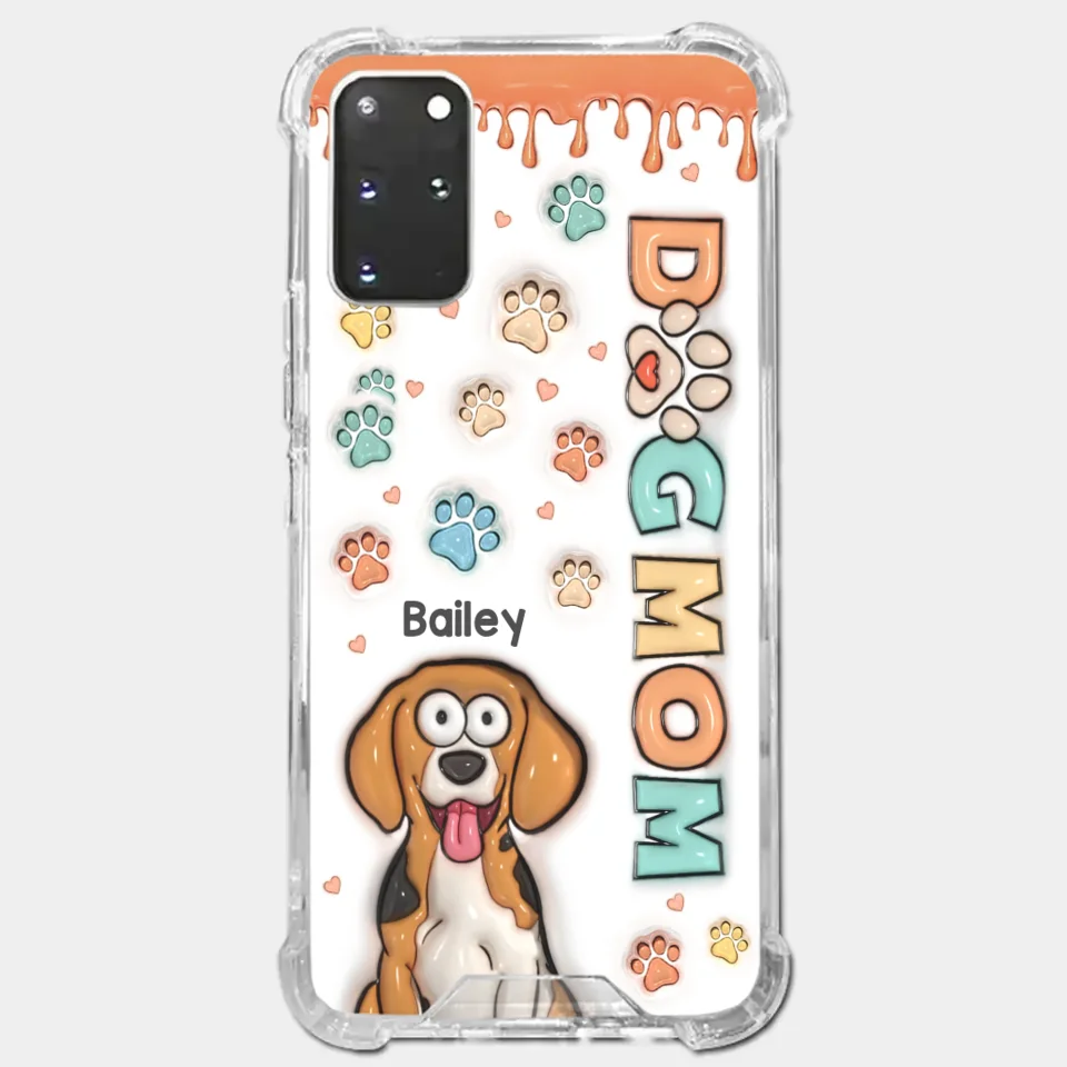 A Pet Is A Friend You Can Count On - Dog & Cat Personalized Custom 3D Inflated Effect Printed Clear Phone Case - Gift For Pet Owners, Pet Lovers