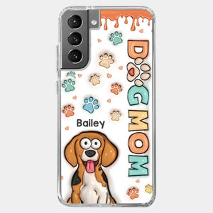 A Pet Is A Friend You Can Count On - Dog & Cat Personalized Custom 3D Inflated Effect Printed Clear Phone Case - Gift For Pet Owners, Pet Lovers
