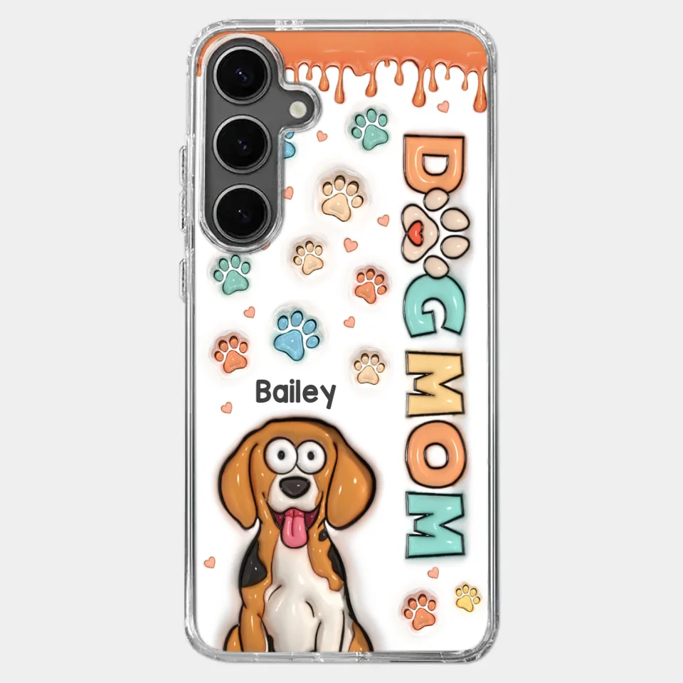 A Pet Is A Friend You Can Count On - Dog & Cat Personalized Custom 3D Inflated Effect Printed Clear Phone Case - Gift For Pet Owners, Pet Lovers