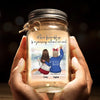 There Is No Greater Gift Than Friendship - Bestie Personalized Custom Mason Jar Light - Christmas Gift For Best Friends, BFF, Sisters