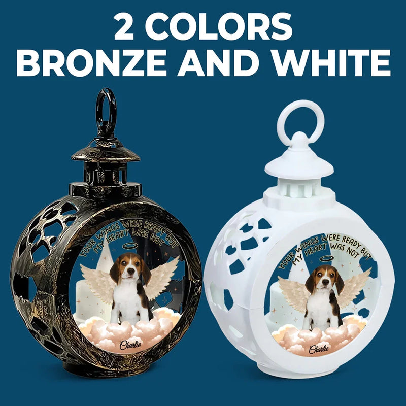 Custom Photo Memories Are The Light That Guides Our Hearts - Memorial Personalized Custom Candlelight Lantern Ornament - Christmas Gift, Sympathy Gift For Pet Owners, Pet Lovers