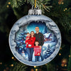 Custom Photo We Celebrate Our Family - Family Personalized Custom Ornament - Acrylic Custom Shaped - Christmas Gift For Family Members