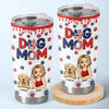 Being A Pet Mom Makes Every Day Brighter - Dog & Cat Personalized Custom 3D Inflated Effect Printed Tumbler - Gift For Pet Owners, Pet Lovers
