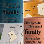 Family Is Forever In Our Hearts - Family Personalized Custom Printed Pottery Mug - Christmas Gift For Family Members