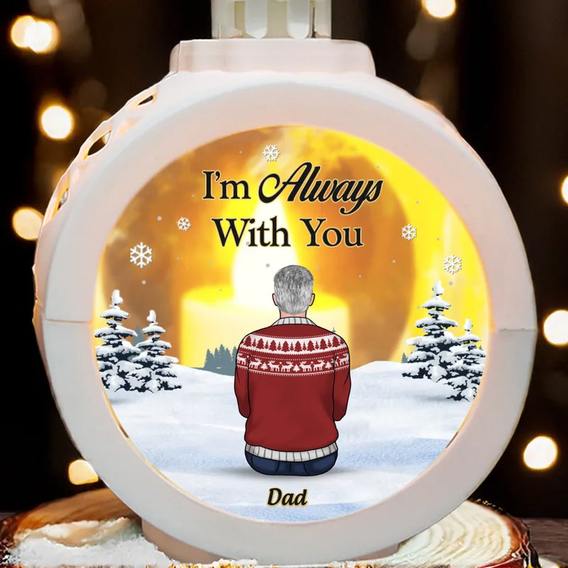 In Loving Memory Of A Life Well-Lived - Memorial Personalized Custom Candlelight Lantern Ornament - Sympathy Gift, Christmas Gift For Family Members