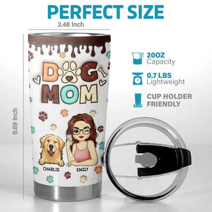 You Are Not Just A Pet, You Are Family - Dog & Cat Personalized Custom 3D Inflated Effect Printed Tumbler - Gift For Pet Owners, Pet Lovers