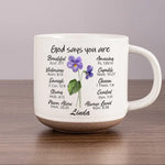 You Make Every Day Brighter Just By Being You - Bestie Personalized Custom Printed Pottery Mug - Gift For Best Friends, BFF, Sisters