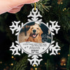 Custom Photo The Warmth Of Memory - Memorial Personalized Custom Ornament - Metal Custom Shaped - Sympathy Gift, Christmas Gift For Pet Owners, Pet Lovers