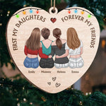 Custom Name Daughter Christmas Gifts for Mom - Personalized Ornament