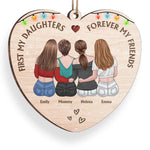 Custom Name Daughter Christmas Gifts for Mom - Personalized Ornament