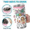 With You, I’m Never Alone - Dog Personalized Custom 3D Inflated Effect Printed Tumbler - Gift For Pet Owners, Pet Lovers