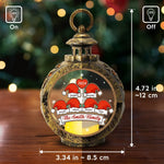 The Best Part Of Christmas - Family Personalized Custom Candlelight Lantern Ornament - Christmas Gift For Family