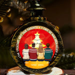Custom Name Christmas Family Gifts - Personalized Candlelight Lantern Ornament