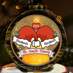 The Best Part Of Christmas - Family Personalized Custom Candlelight Lantern Ornament - Christmas Gift For Family
