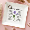 My Daily Affirmations - Bestie Personalized Custom Jewelry Dish - Gift For Best Friends, BFF, Sisters