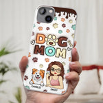 Life Is Better With A Wagging Tail By My Side - Dog & Cat Personalized Custom 3D Inflated Effect Printed Clear Phone Case - Gift For Pet Owners, Pet Lovers