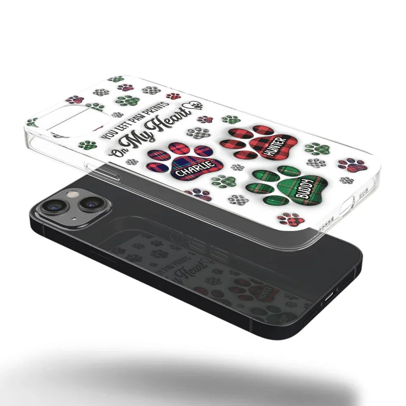 In Loving Memory Of Our Furry Friends - Memorial Personalized Custom 3D Inflated Effect Printed Clear Phone Case - Sympathy Gift, Christmas Gift For Pet Owners, Pet Lovers