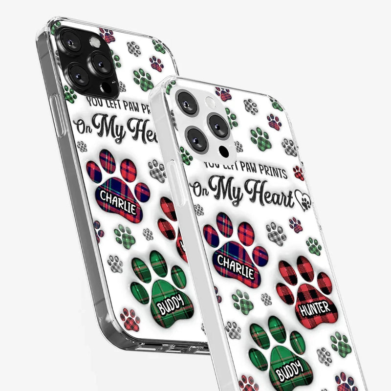 In Loving Memory Of Our Furry Friends - Memorial Personalized Custom 3D Inflated Effect Printed Clear Phone Case - Sympathy Gift, Christmas Gift For Pet Owners, Pet Lovers
