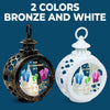 Every Christmas Together Is A New Chapter - Family Personalized Custom Candlelight Lantern Ornament - Christmas Gift For Family Members, First Christmas