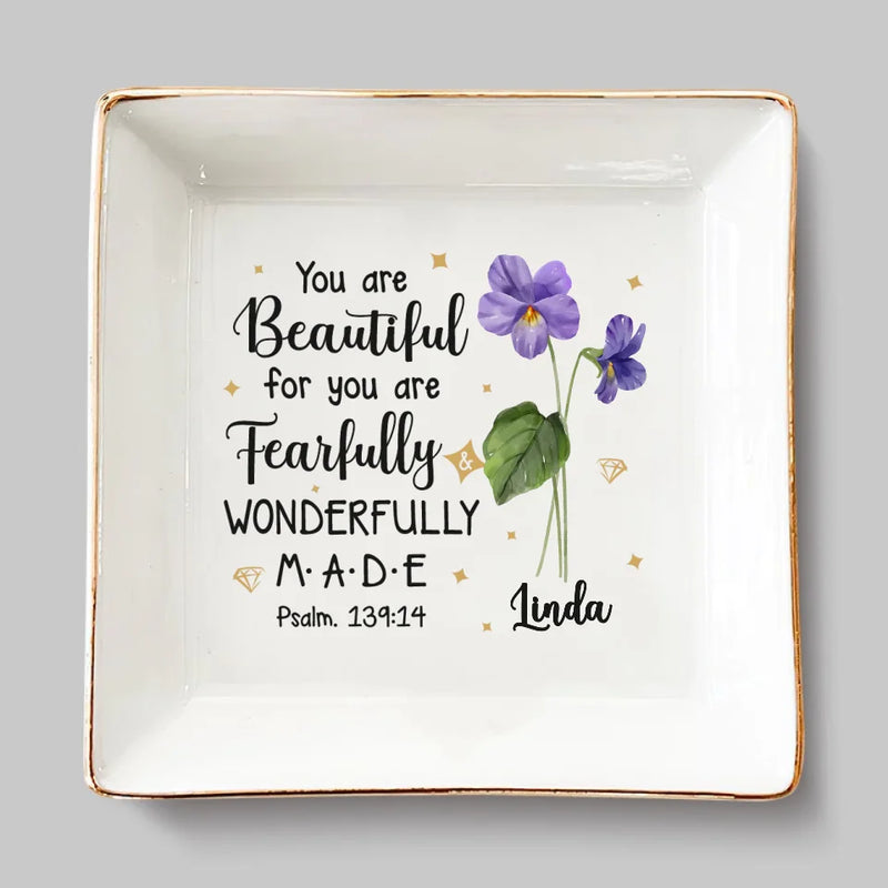 Surround Yourself With Good Vibes Only - Bestie Personalized Custom Jewelry Dish - Gift For Best Friends, BFF, Sisters